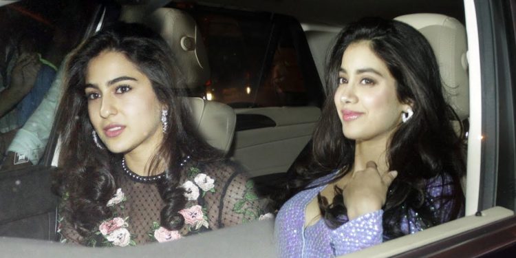 Jahnvi Kapoor and Sara Ali Khan