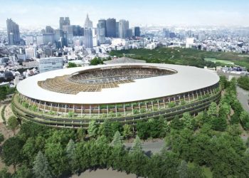 Tokyo 2020 Olympic Stadium which will hold the opening ceremony is 90 percent complete