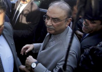 Asif Ali Zardari, the 11th President of Pakistan from 2008 to 2013, arrested for Park Lane case