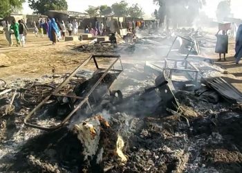 Babagana Umara Zulum, Governor of Borno state, said Sunday that the attacks started Saturday morning in Nganzai local government area of the state.