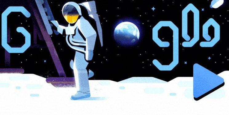 Google celebrates 50th Anniversary of the Apollo 11 with Doodle video