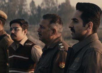A still from the movie 'Article 15'.