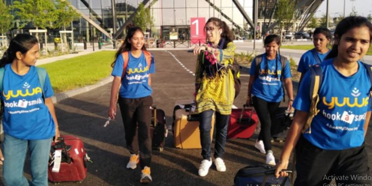 These five female football coaches from Jharkhand-based NGO Yuwa India, supported by BookMyShow's charity initiative BookASmile, are in France to participate in the 'Equal Playing Field' (EPF) initiative at the ongoing FIFA Women's World Cup.
