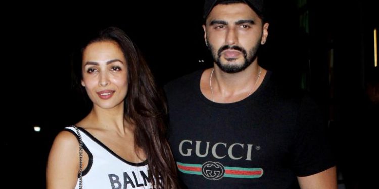 Malaika Arora and Arjun Kapoor. File pic