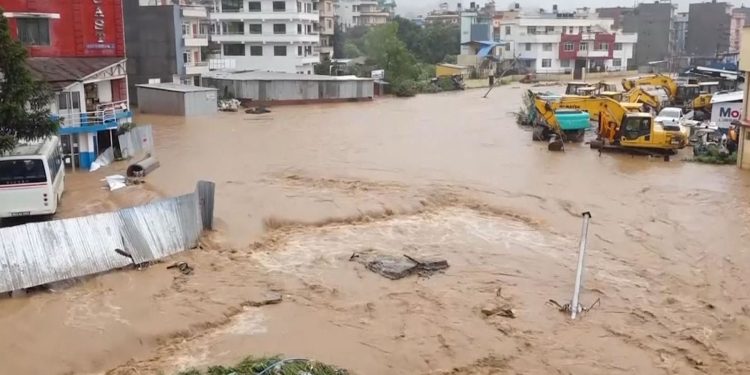 Parts of central and southern Nepal including some areas of Kathmandu valley have been inundated due to incessant rains since last two weeks.