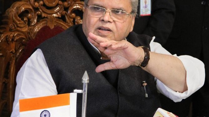 J&K Governor Satya Pal Malik