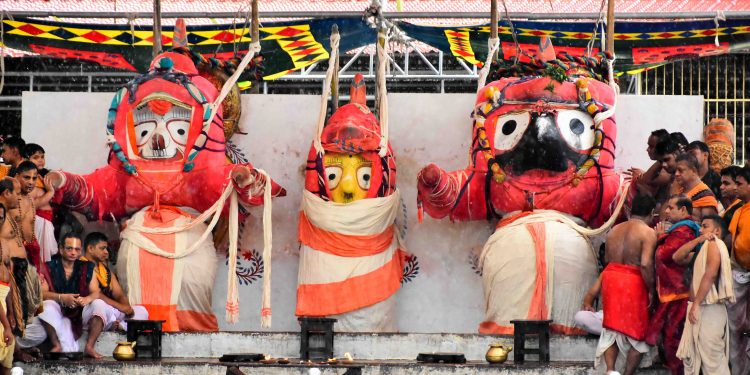 Lord Jagannath_abakasha besha