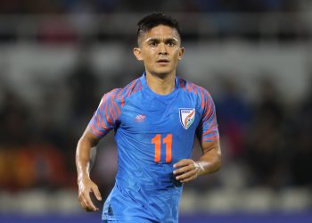 India v Bahrain during their AFC Asian Cup UAE 2019 group A match at Sharjah Stadium on 14 January 2019, in Sharjah, UAE. Photo by Stringer / Lagardere Sports