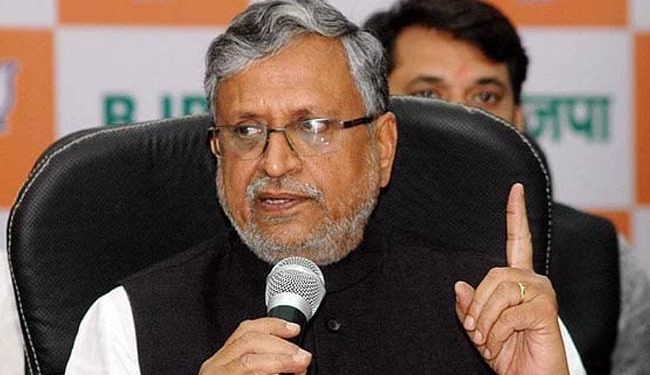 Bihar Deputy Chief Minister Sushil Modi