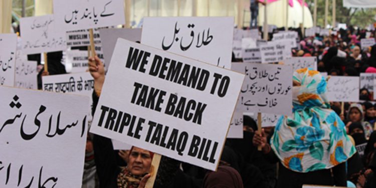 The Muslim Women (Protection of Rights on Marriage) Bill, 2019 that prohibits divorce by pronouncing talaq thrice in one go was passed with 303 votes in favour and 82 against.