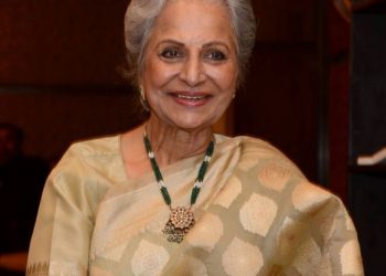 Waheeda Rehman shoots for 'Desert Dolphin' in Udaipur