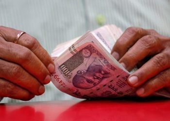 At the interbank foreign exchange the rupee opened at 70.82 against the US dollar, registering a rise of 12 paise over its previous close.