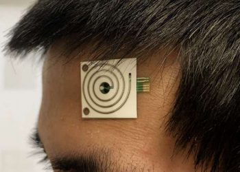 This sensor uses sweat to give real-time health updates