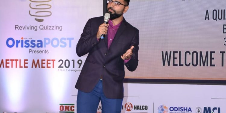 Quizmaster Ajay Poonia