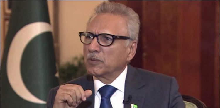 Pakistan President Arif Alvi