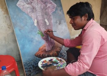 Artist Santosh is not just another rags to riches story