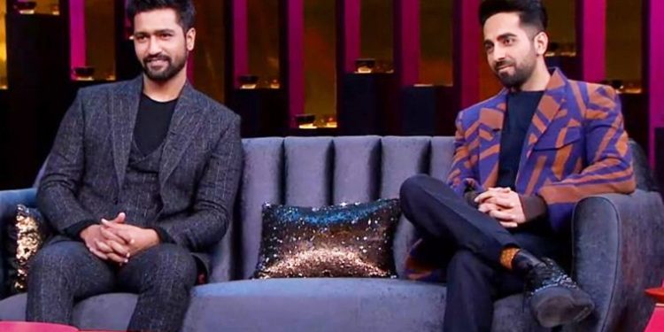 Ayushmann Khurrana (Right) and Vicky Kaushal