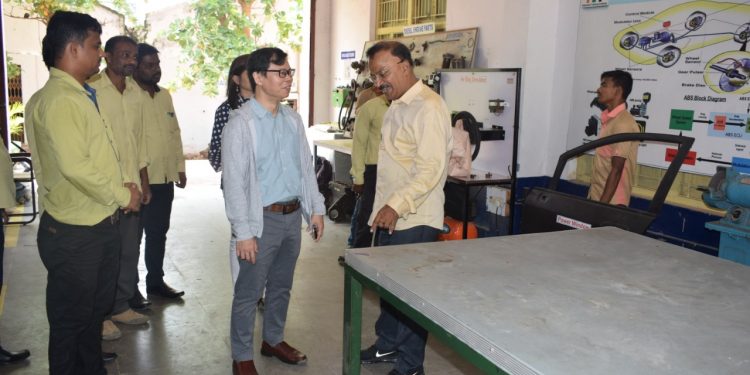 ADB team visits Berhampur ITI