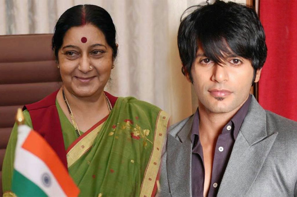 When Sushma Swaraj came to Karanvir Bohra's rescue