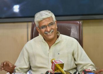 Jal Shakti Minister Gajendra Singh Shekhawat. File pic.