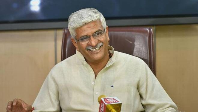 Jal Shakti Minister Gajendra Singh Shekhawat. File pic.