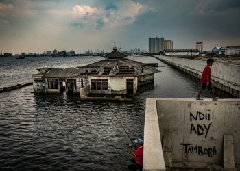 One of the fastest-sinking cities on earth, environmental experts warn that one third of it could be submerged by 2050 if current rates continue.