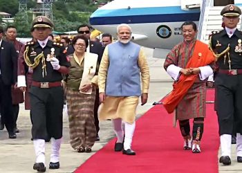 PM Narendra Modi in Thimpu, Saturday