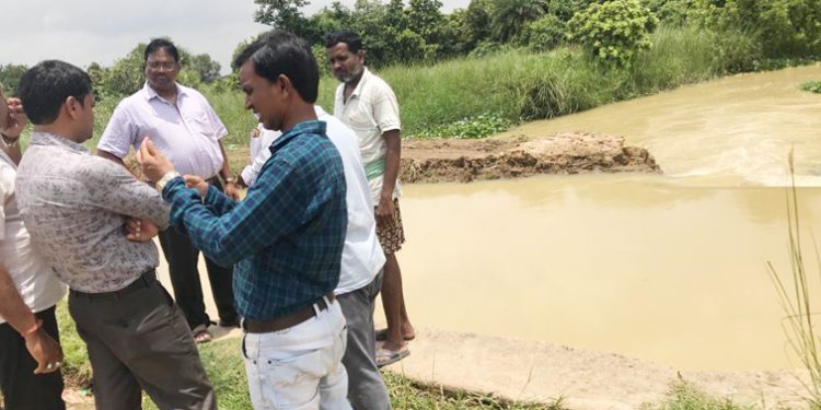 Water-logging irks villagers