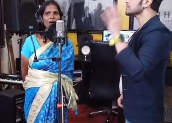 Internet sensation Ranu Mondal records new song with Himesh Reshammiya