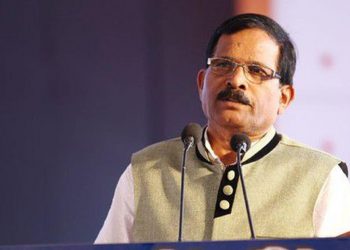Minister of State for Defence Shripad Yesso Naik