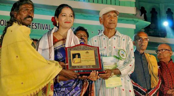 Supritee Mishra-Sambalpuri folk dancer