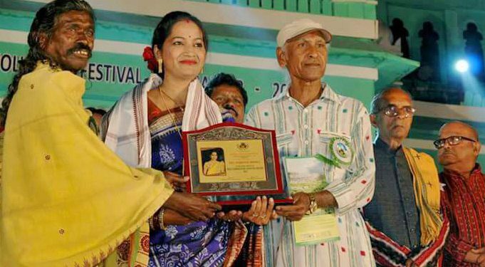 Supritee Mishra-Sambalpuri folk dancer