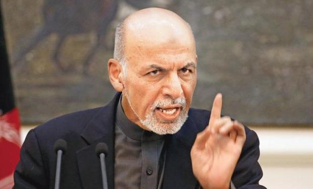 President Ashraf Ghani's comments Monday come as Afghanistan mourns at least 63 people killed in the Kabul bombing.