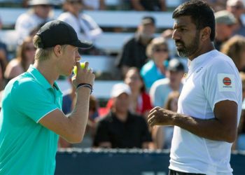 The unseeded duo of Bopanna and Shapovalov lost 6-7 (3-7), 6-7 to the Dutch combination of Robin Haase and Wesley Koolhof in a hard-fought contest.