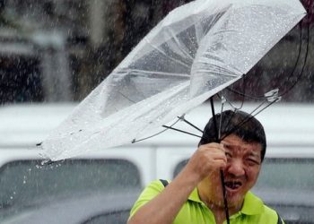 Lekima's centre was about 290 kilometres (180 miles) southeast of the city of Wenling in Zhejiang Friday morning, with winds reaching 209 km per hour.