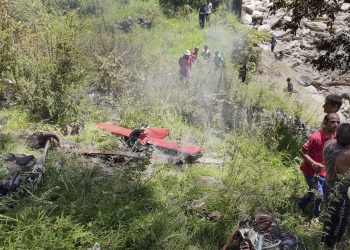 Helicopter engaged in Uttarakhand relief work crashes, 3 occupants killed