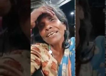 Poor woman sings Lata Mangeshkar song and wins the internet; Watch video