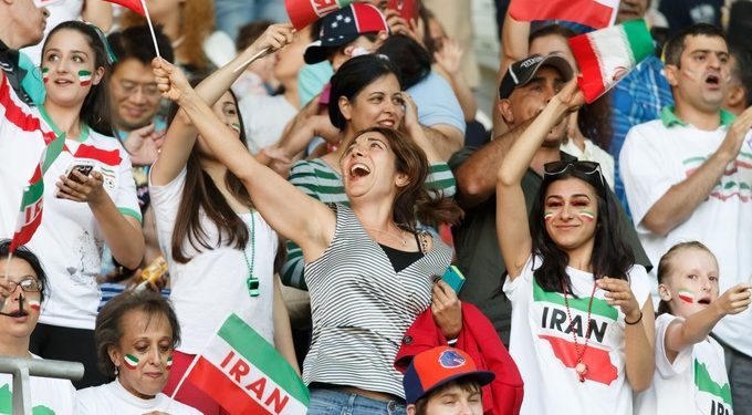 Iran has barred Iranian women spectators at matches since the 1979 Islamic revolution.