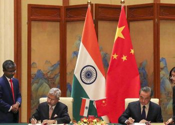 S Jaishankar and Wang Yi