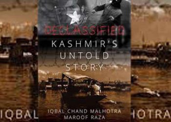 Titled, ‘Kashmir's Untold Story: Declassified’, the book penned by filmmaker Iqbal Chand Malhotra and defence analyst Maroof Raza, will hit stands September 18.