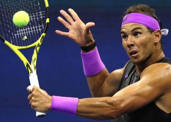 Three-time champion Nadal hastily opened accounts at the tournament with a 6-3, 6-2, 6-2 victory over Australia's John Millman Tuesday at Arthur Ashe Stadium.