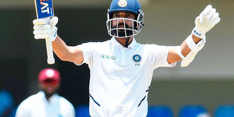 Rahane played match-winning knocks of 81 and 102 in the first Test against the West Indies which India won by a huge margin of 381 runs in Antigua.