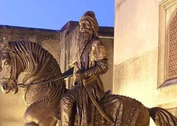 The nine-feet statue, made of cold bronze, was unveiled at the Lahore Fort in June on the 180th death anniversary of Maharaja. Singh, the first Maharaja of the Sikh Empire, died in 1839.