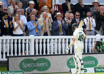 The incident occurred Saturday when Smith was walking from the field after he got out scoring 92 in the first innings.