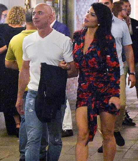 World's richest man Bezos spotted boating with new girlfriend in Venice ...