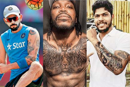 IPL: Ranking top 10 players tattoos - BJ Sports - Cricket Prediction, Live  Score