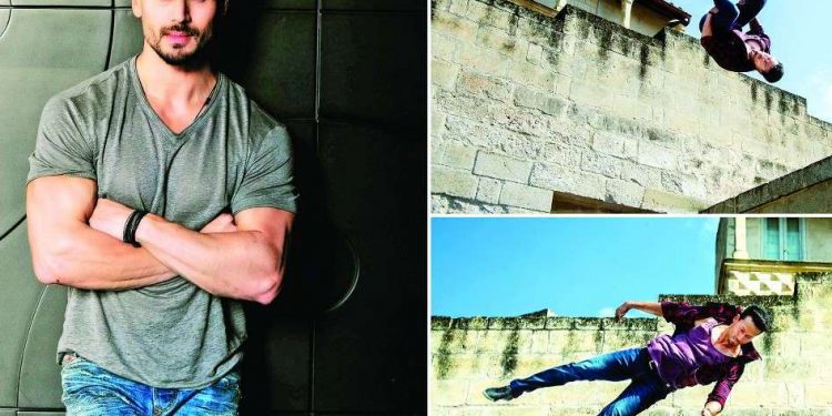 Tiger Shroff performed parkour on top of 100 houses