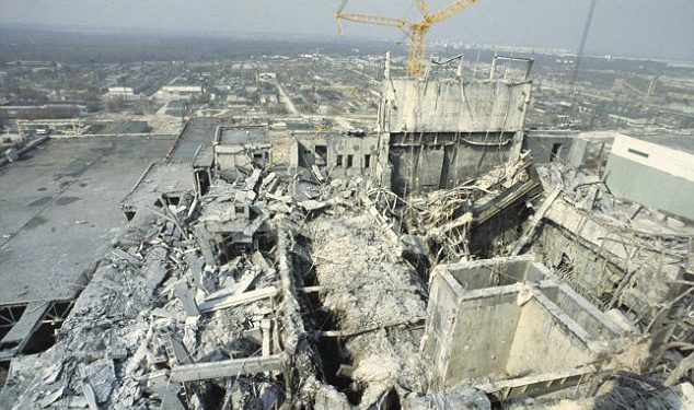 The Chernobyl tragedy site