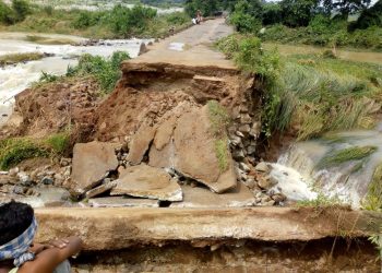 Bridge collapses due to incessant rain