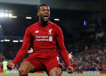 Georginio Wijnaldum scored the lone goal